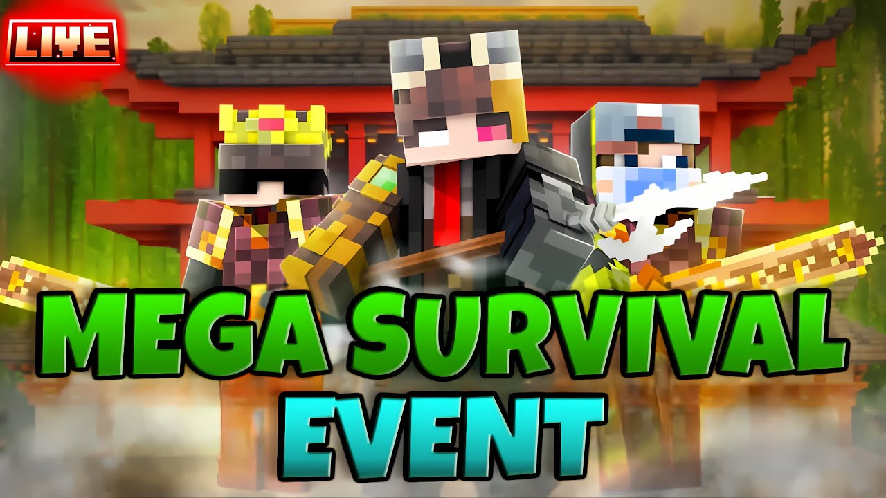 MEGA SURVIVAL EVENT In BuildTopia SMP⚔️|| Minecraft || Mr.maruti