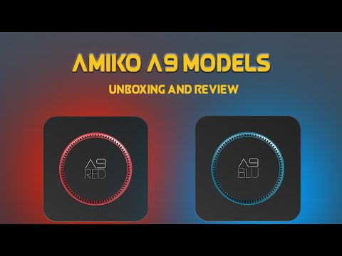 AMIKO A9 Menu and Reviews (( In English))