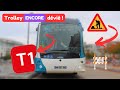 Ref:dcv-UfLwt-w Le trolleybus encore d�vi� ! 