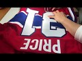 Carey price montreal canadiens pro stitching adidas authentic jersey