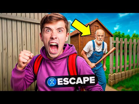 СБЕГАЮ из ДЕРЕВНИ ОТ ЗЛЫХ БАБУШКИ И ДЕДУШКИ В НОВОМ SCHOOLBOY RUNAAWAY