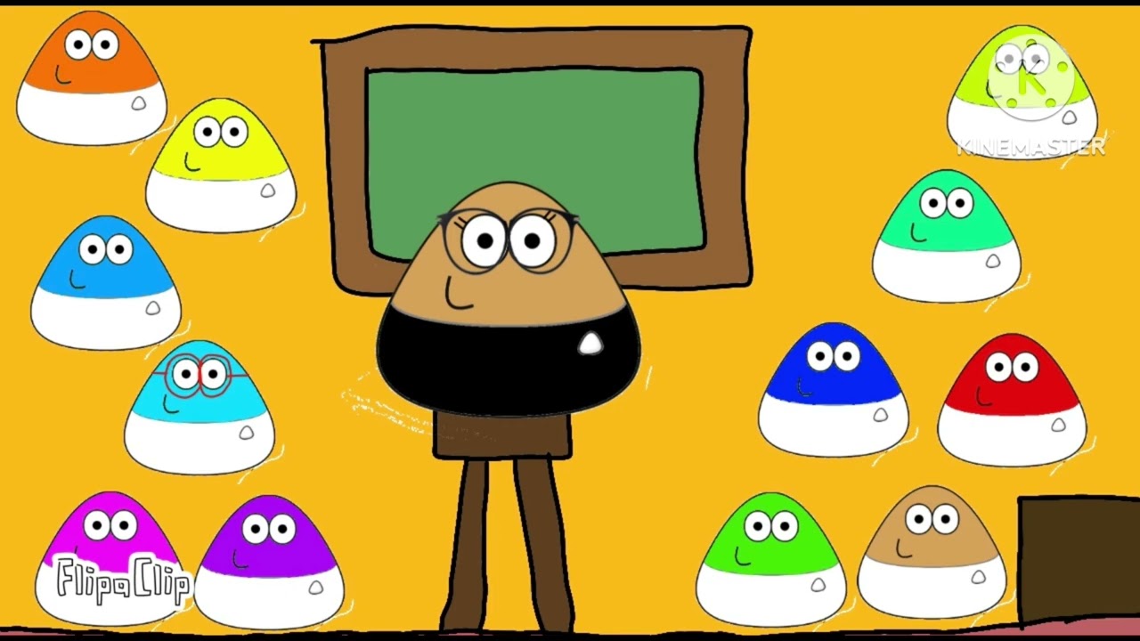 O Pou Jogou Minecraft Na Escola