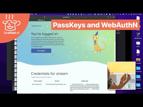 PassKeys and WebAuthN, by Jeroen Leenarts (English)