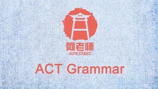 ACT 68A Grammar 3