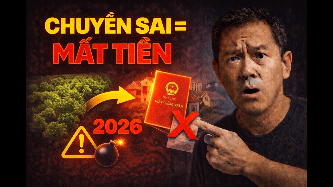 AI CHUYỂN ĐẤT TRỒNG CÂY LÂU NĂM 2026 CÓ THỂ MẤT TIỀN NẾU KHÔNG BIẾT 5 QUY ĐỊNH NÀY