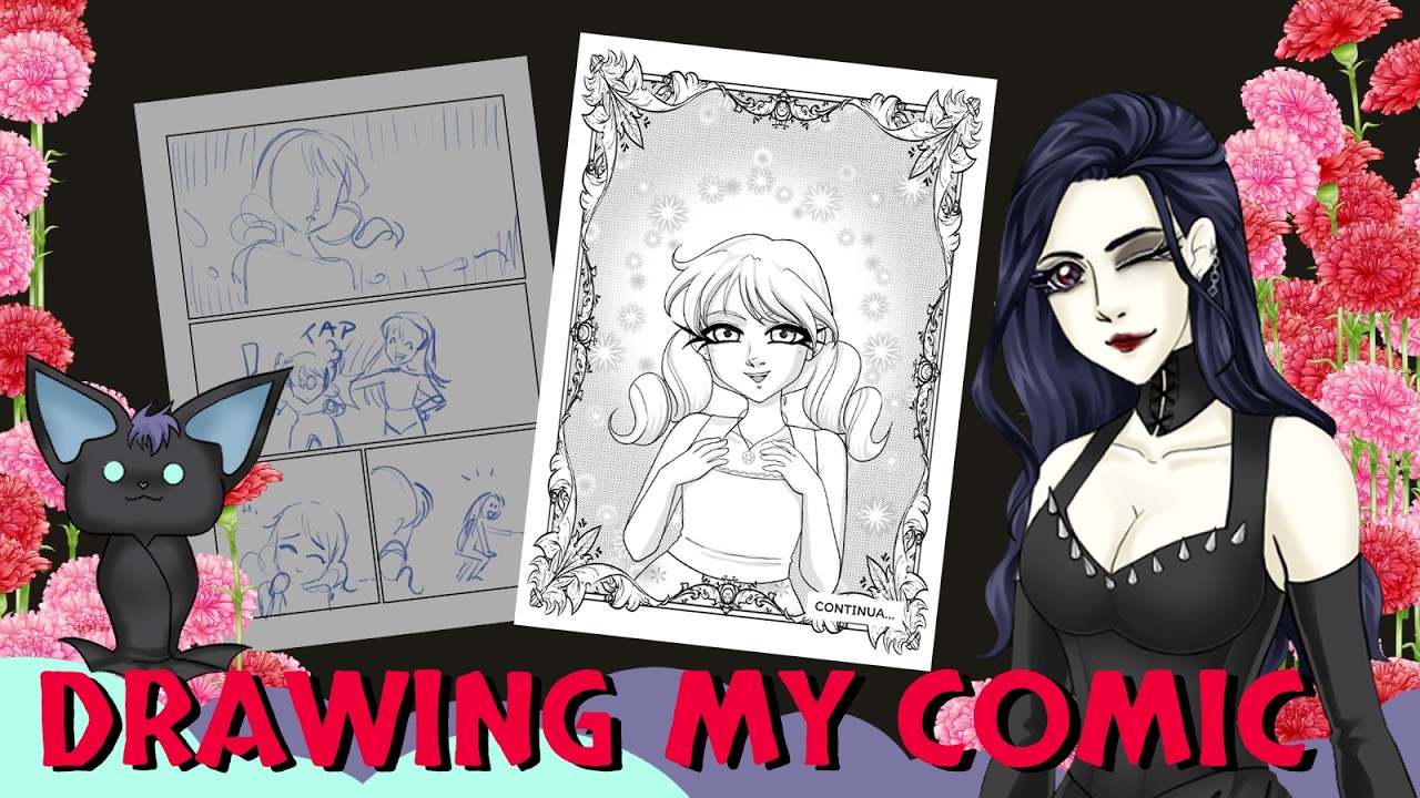 Drawing my comic bc I'm no AI sloppyist [Eng, Ptbr]