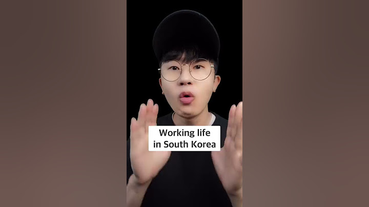Working Life in South Korea