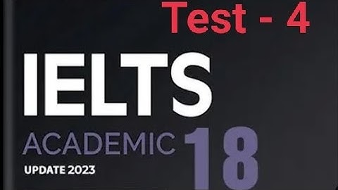 Ielts cambridge 18 listening test 4 with answers#ielts #cambridge  #listening #practice #answers