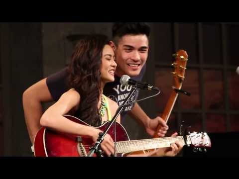 Kim Chiu and Xian Lim Acoustic Guitar Duet in Toronto 09/14/13