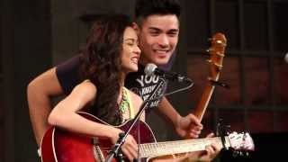 Video thumbnail of "Kim Chiu and Xian Lim Acoustic Guitar Duet in Toronto 09/14/13"