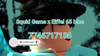 Squid Game x Eiffel 65 blue remix Roblox ID | LITplayz radio codes