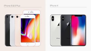 iPhone 8 vs iPhone X