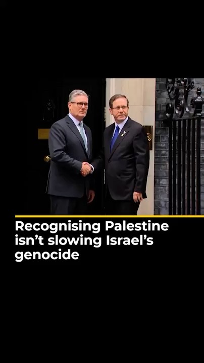 Recognising Palestine isn’t slowing Israel’s genocide | LP #shorts