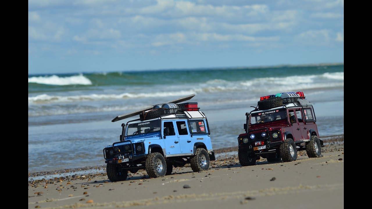 RC Land-Rover Scale Adventure.Thy RC Land rover Club Denmark on tour