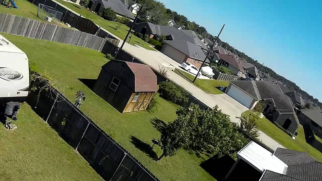 Quick Saturday flight of the Xhover MXP200b racing drone