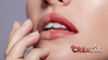 Lip Retouching in Photoshop | Perfect Lip Color & Texture Fix