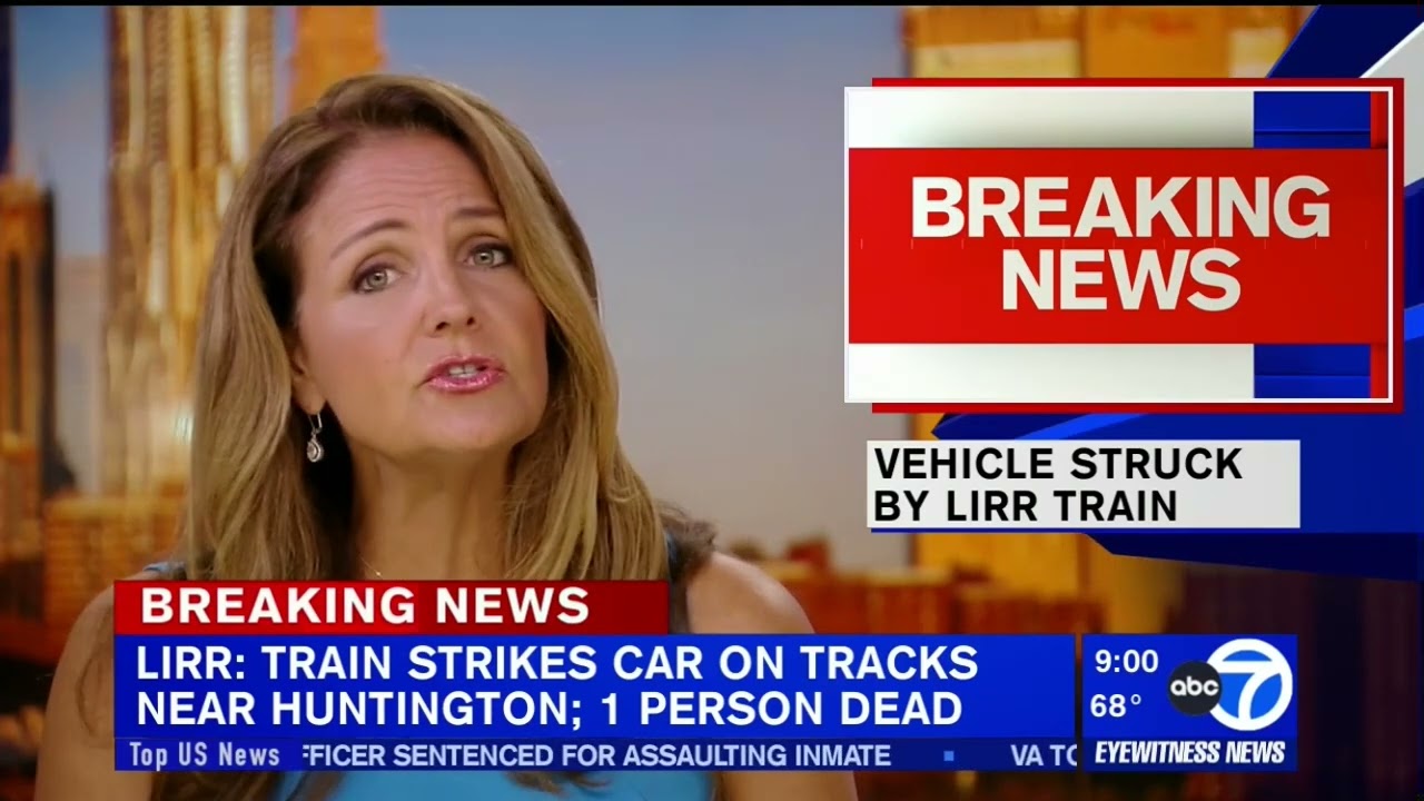 LIRR TRAIN STRIKES CAR ON TRACKS9 00NEAR HUNTINGTON 1 PERSON DEAD LIRR TRAIN STRIKES CAR ON TRACKS9 00NEAR HUNTINGTON 1 PERSON DEAD