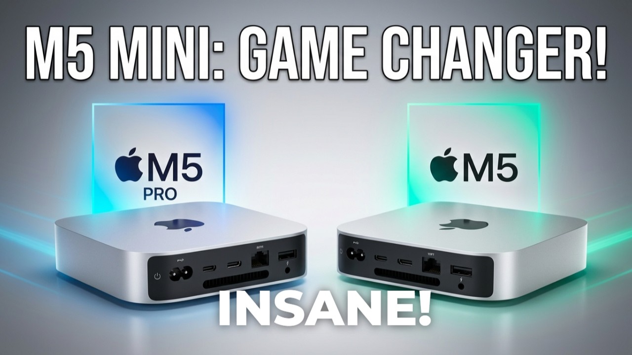 The M5 Mac Mini is INSANE – Apple’s Most Powerful Mini PC Yet? - YouTube