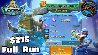 $275 Amazing Astralite Lets Go !!!   Lords Mobile