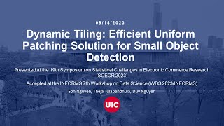Dynamic Tiling: Efficient Uniform Patching Solution for Small Object Detection