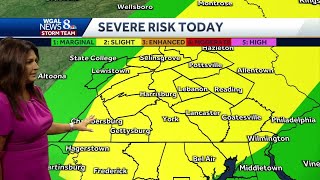 Impact day: severe weather possible in south-central Pennsylvania