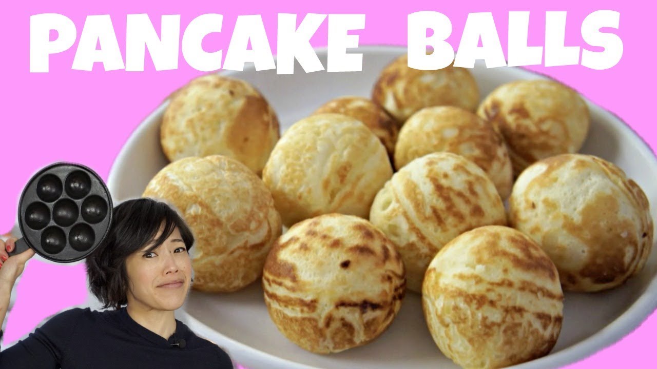 ÆBLESKIVER Danish PANCAKE BALLS | Recipe & Gadget test | emmymade