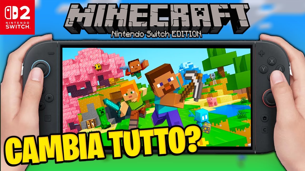 MINECRAFT su Nintendo SWITCH 2 Cambia TUTTO ? - YouTube