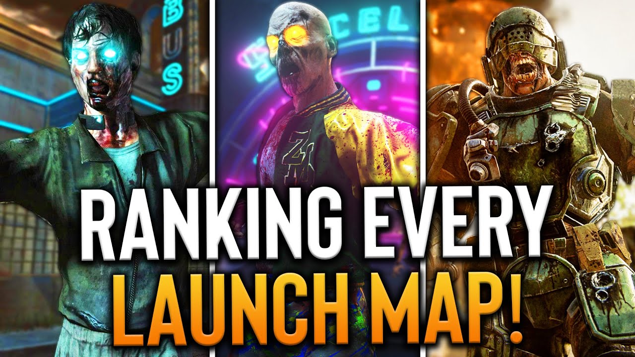 Ranking EVERY Launch Zombies Map in Call of Duty! (WORST to BEST) - YouTube