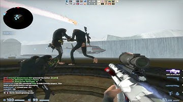 CSGO Zombie Escape Mod - ze_icecap_escape_v5_sgfix - On Ghostcap