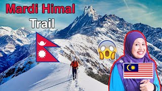 The Mardi Himal Trail in Nepal | Malaysian Girl Reactions