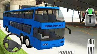 Permainan Simulator Bus Station Mobil - Mobilan Belajar Mengemudi screenshot 1
