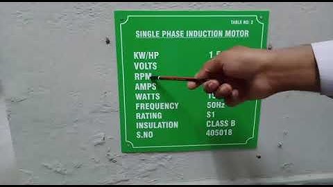 Load Test on Single Phase Induction Motor (Part-3)