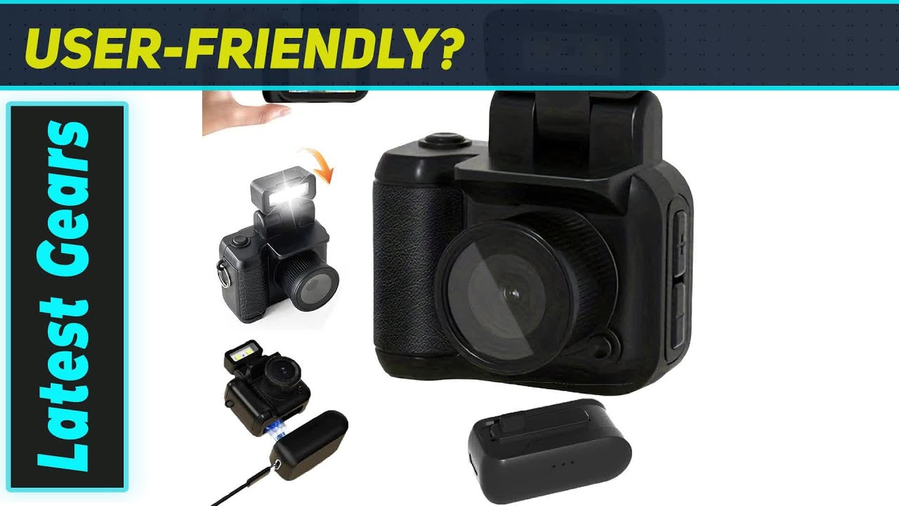 Retrosnap Mini Camera: The Ultimate 1080P Retro Keychain Camera! - YouTube