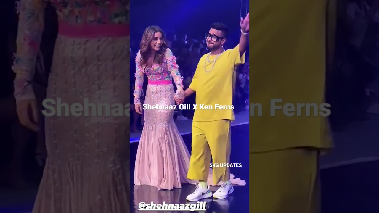 Shehnaaz Gill Ramp walk in Delhi 