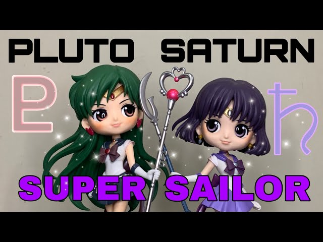 QPosket] SUPER SAILOR PLUTO & SUPER SAILOR SATURN VERSION B 