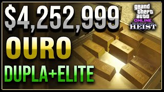 Ouro $4,252,999 em Dupla Heist do Casino - GTA Online