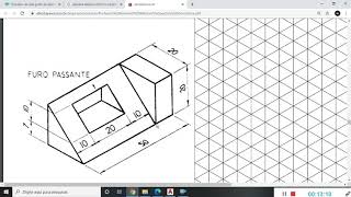 AULA 11 PERFIL TRIANGULAR COM FURO PASSANTE