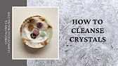 Cleansing to Remove Residual Negative Energy & Recharge Crystals for Magical Use - YouTube