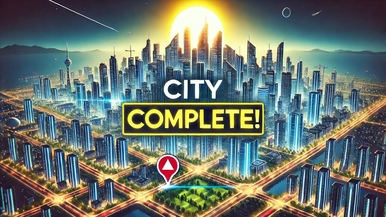 🚀 My City Build is Finally Complete! City Skylines 🌆