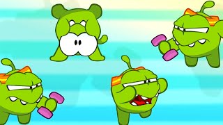 Om Nom Stories: Neue Nachbarn   Sportlich Nom   Lustige Cartoons für Kinder