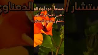 جزء من قصيدة اجمل انواع الورد ( الناس اللي قلوبها بخير ) القصيدة كامله في القناة # المستشار ️️