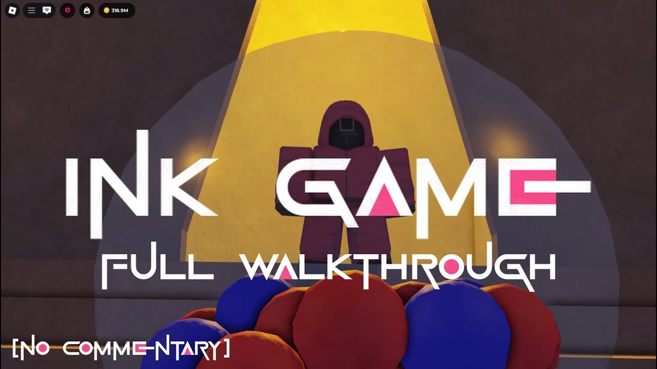 Ink Game - Full Walkthrough (No commentary) - YouTube