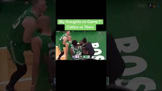 My Thoughts On Game 7: Celtics vs 76ers