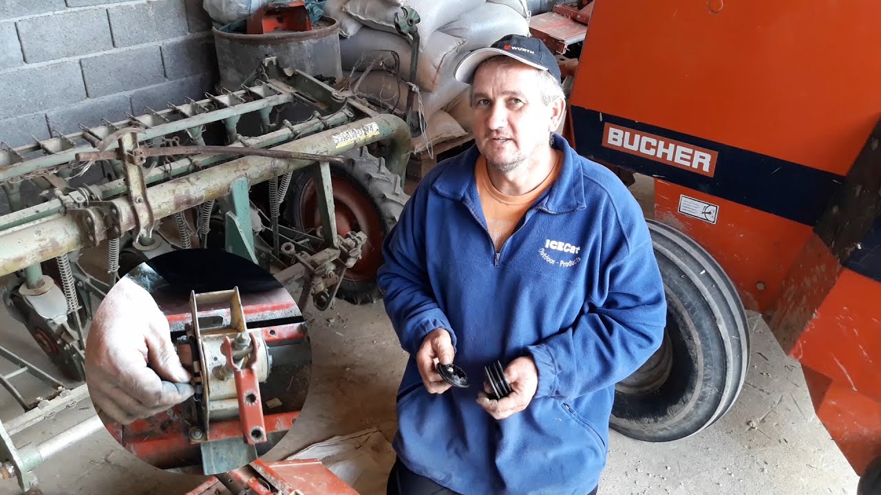 Remont sejalice! Remont Nodet sejalice za pšenicu-zamena plastika.