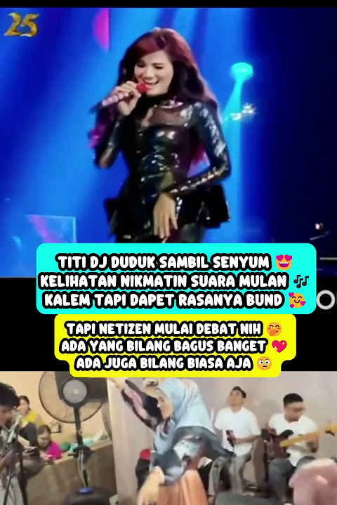 Titi DJ Nikmati Suara Mulan Banget Bund! 😍 Tapi Netizen Masih Debat: Bagus Apa Biasa Aja? 🤔