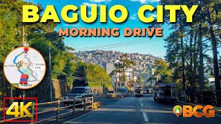 Baguio Is Absolutely Breathtaking In The Morning! | Baguio City Drive 2022