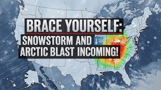 Brace Yourself: Snowstorm and Arctic Blast Incoming!#WinterStorm #SnowForecast #ArcticBlast
