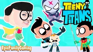 TEENY TITANS "Team Robin" the Cartoon Network Teen Titans Go! app Gameplay Walkthrough with Cassi screenshot 1