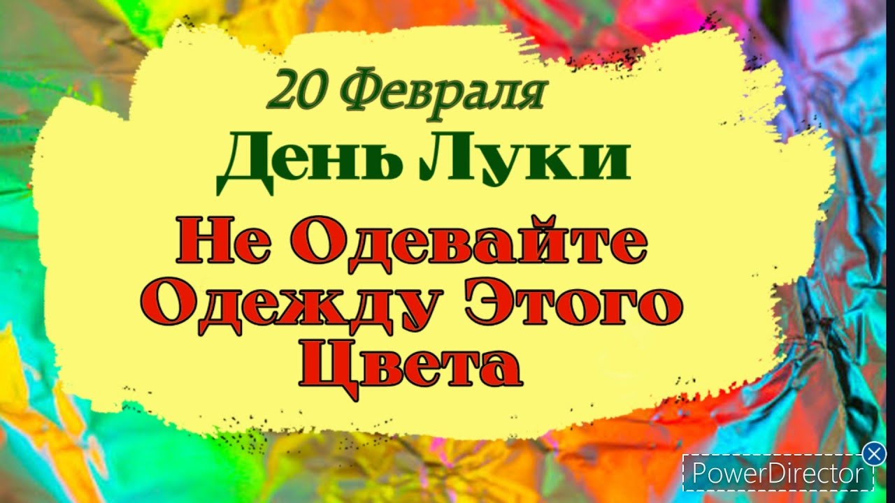 20 Февраля День Луки. Почему нельзя пить чай и носить зелёное. Народные Приметы и Запреты