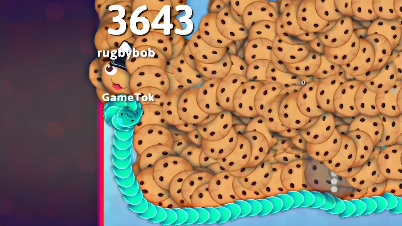 Snake.Io 🐍 Slime Vs Chippy The Map Epic Snakeio Gameplay!